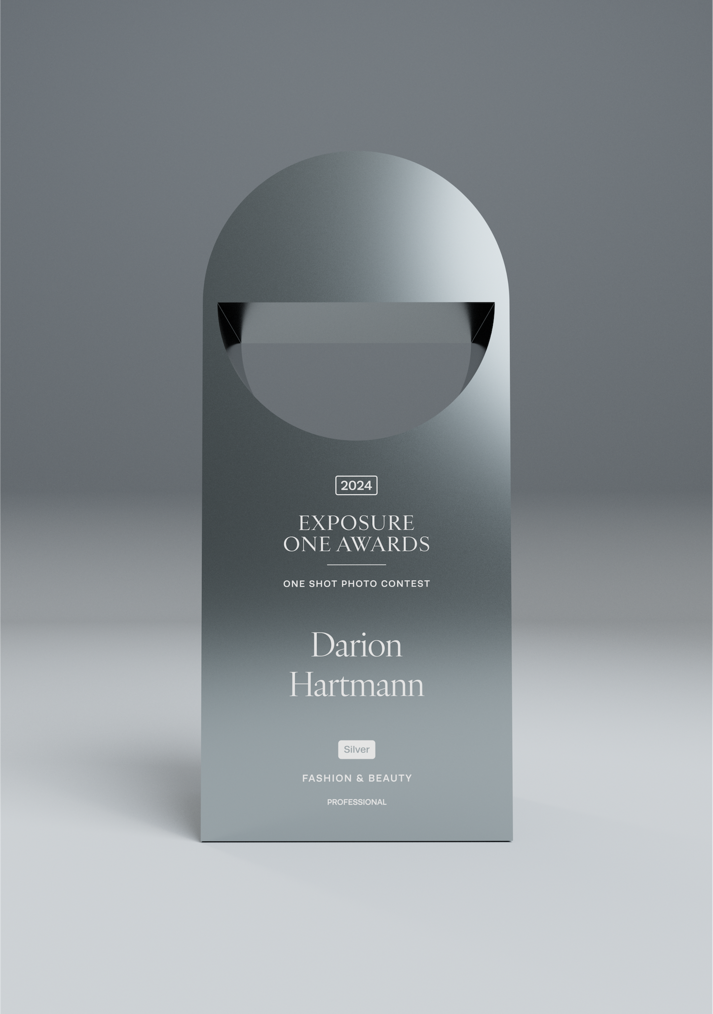 Exposure One Awards Silver Trophy